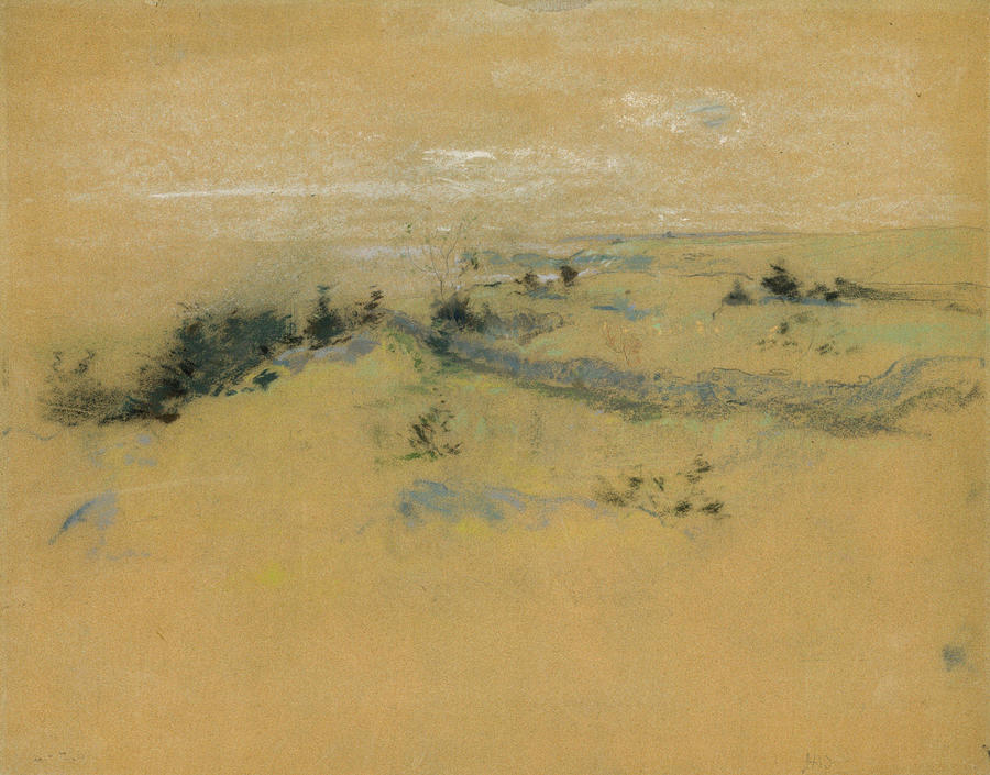 John Henry Twachtman Painting - Landscape  #1 by John Henry Twachtman