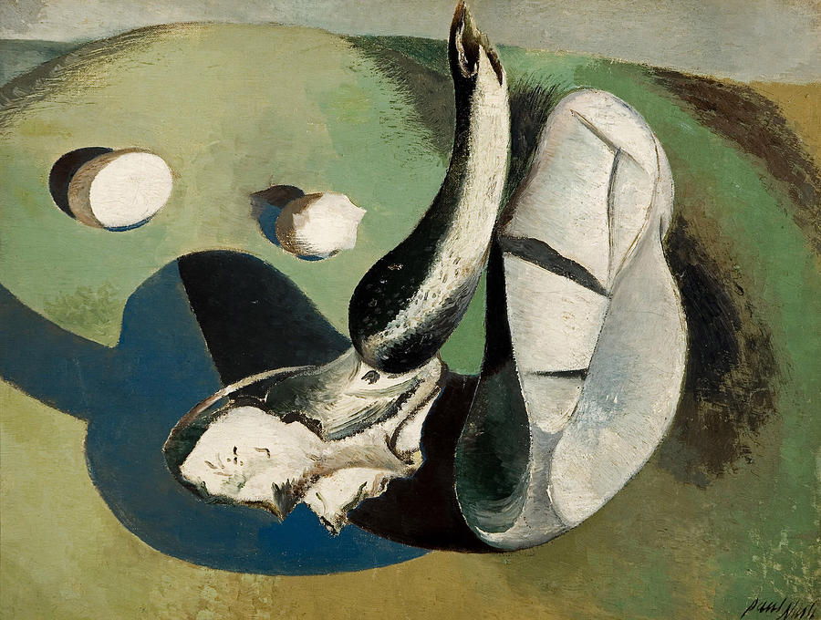 Landscape Of Bleached Objects Painting By Paul Nash Pixels