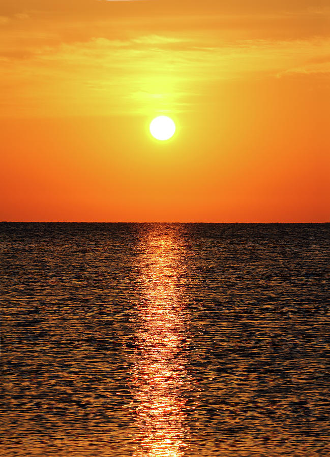 Landscape With Sunrise Over Sea #1 Photograph by Mikhail Kokhanchikov