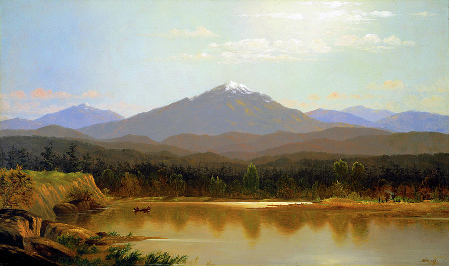 Laramie Peak Painting by Albert Bierstadt | Fine Art America