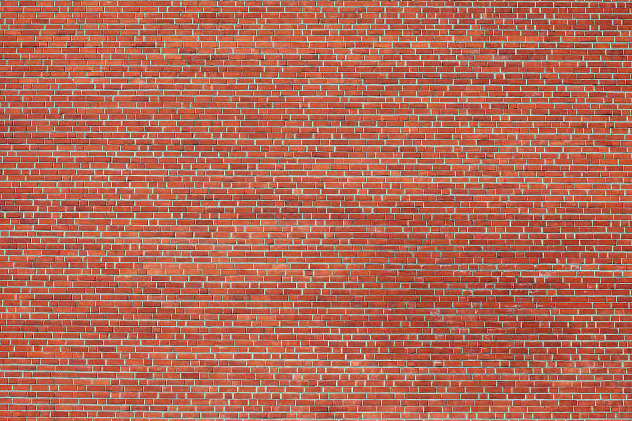Large Brick Wall #1 Photograph by Aristotoo