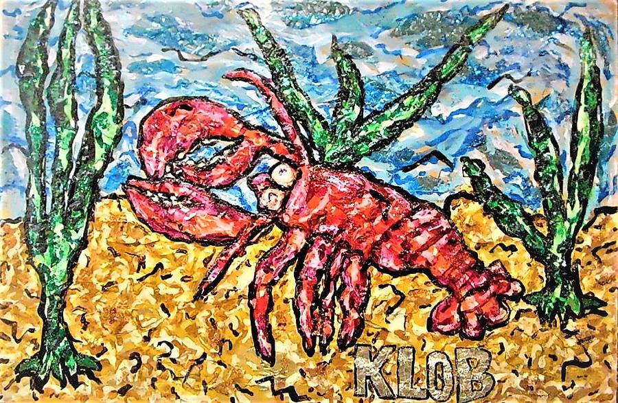 Large Lobster #1 Mixed Media by Kevin OBrien