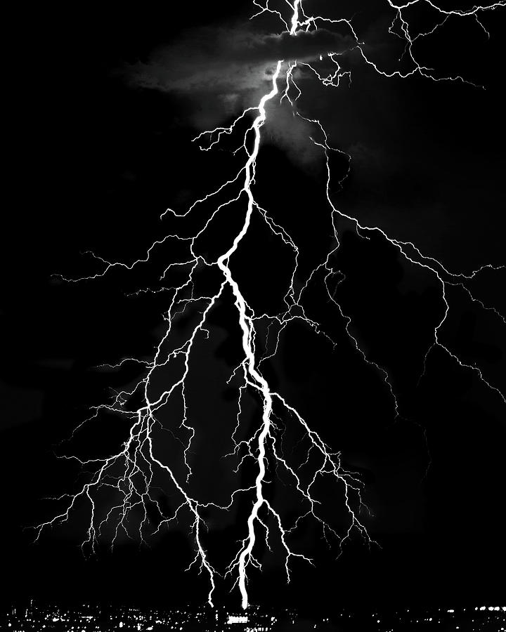 Late Night Lightning Photograph by Douglas Taylor - Fine Art America