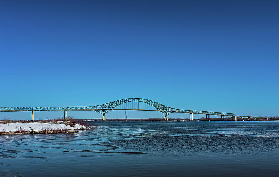 Laviolette Bridge 2020 Photograph by Francois Gendron - Pixels