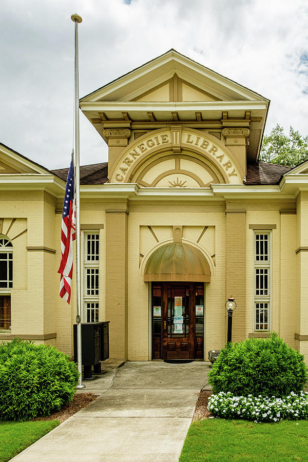 Lavonia Carnegie Library Photograph by Mark Summerfield - Fine Art America