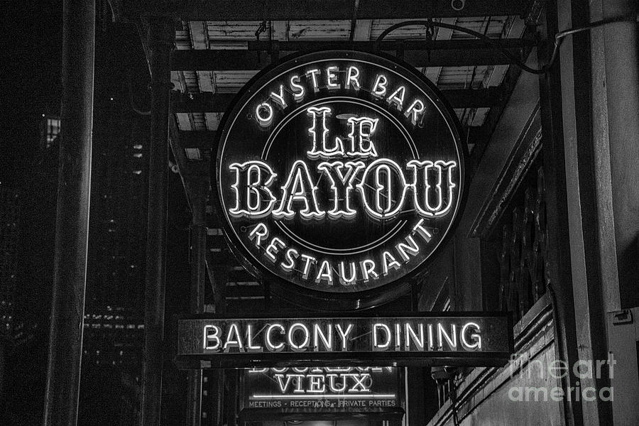 Le Bayou Oyster Bar Restaurant #1 Photograph by FineArtRoyal Joshua Mimbs