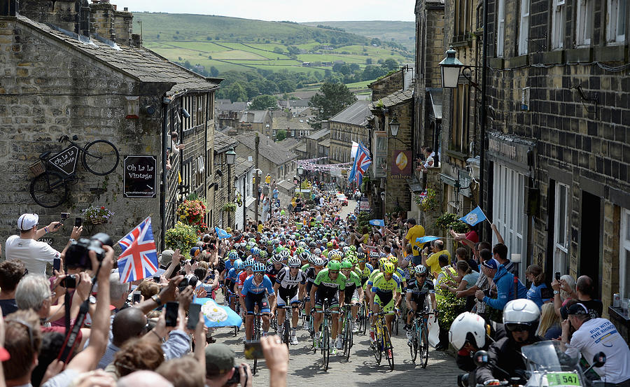 Le Tour de France 2014 - Stage Two #1 Photograph by Gareth Copley