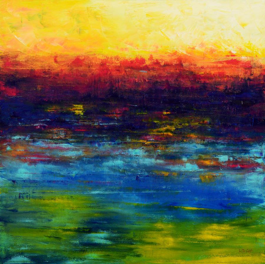Leaving At Dawn #2 Painting by Elizabeth Cox