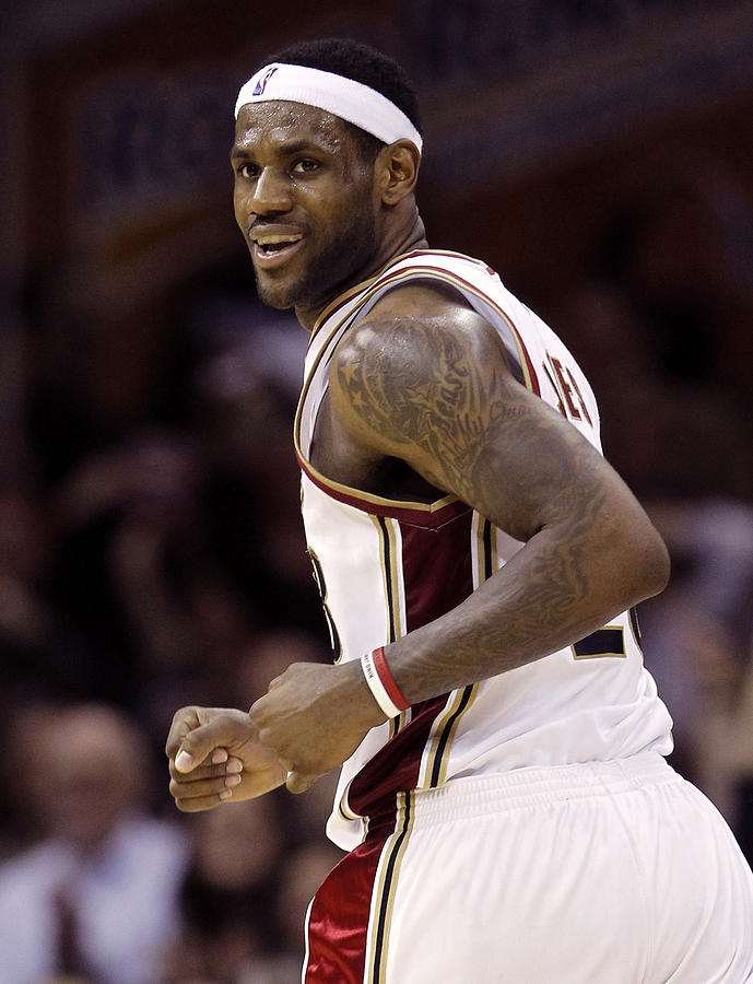 Lebron James #1 Photograph by Gregory Shamus