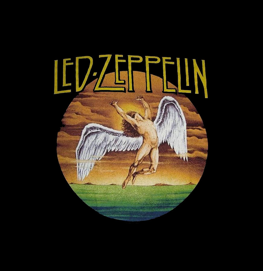 Led Zeppelin Digital Art by Alfie Houghton