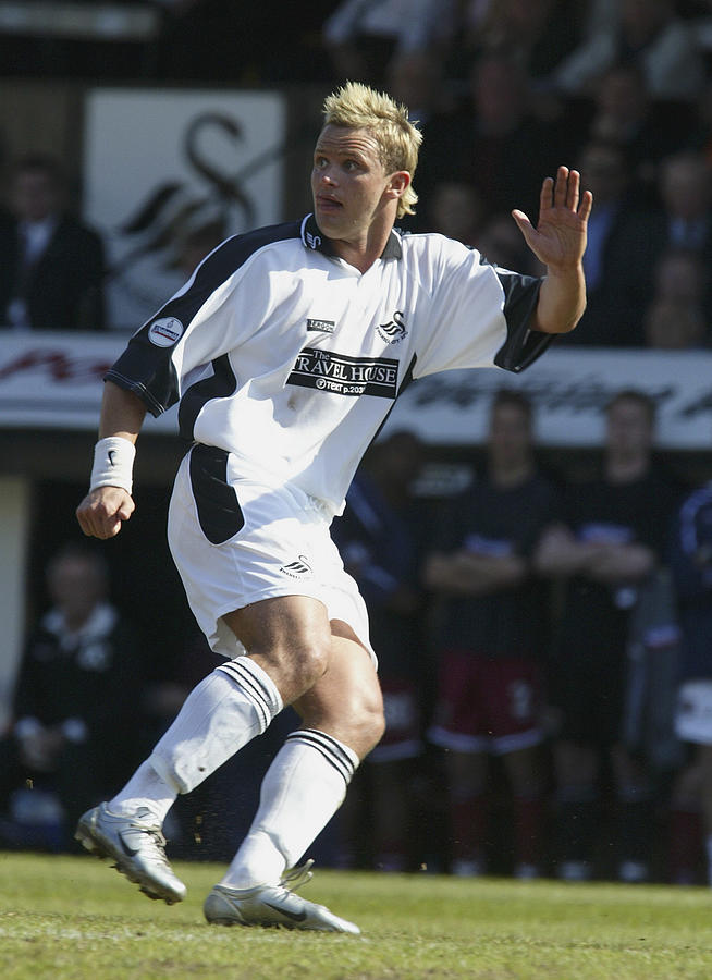 Lee Trundle of Swansea City #1 Photograph by Pete Norton