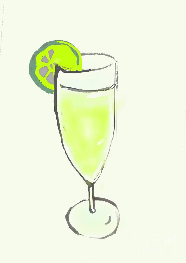 Lemonade  #2 Drawing by Vesna Antic
