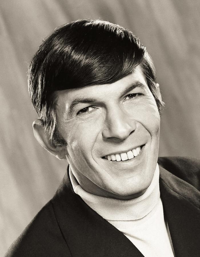Star Trek Photograph - Leonard Nimoy - Mr. Spock 1973 #1 by CBS Television