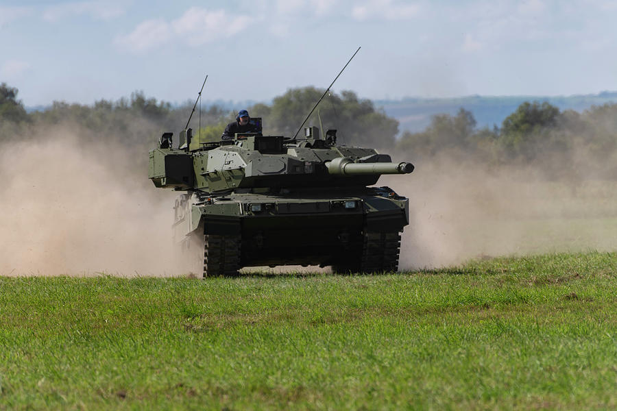 Leopard 2a7v Tank At Nato Days In Ostrava, Czech Republic #1 Photograph 