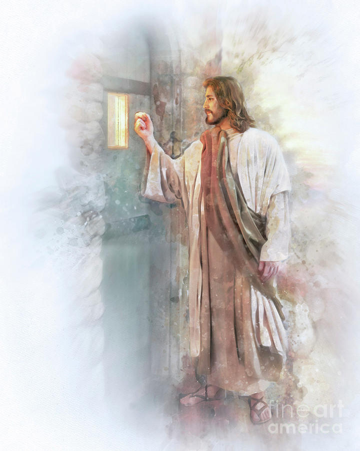 Let Him In #1 Painting by Greg Olsen