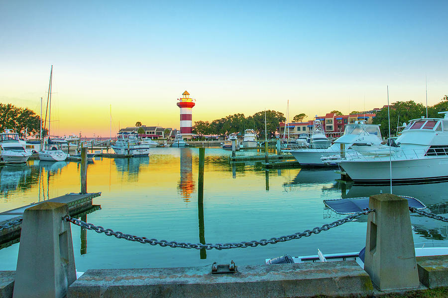 Lighthouse-Harbor Town-Hilton Head Island-South Carolina Photograph by ...