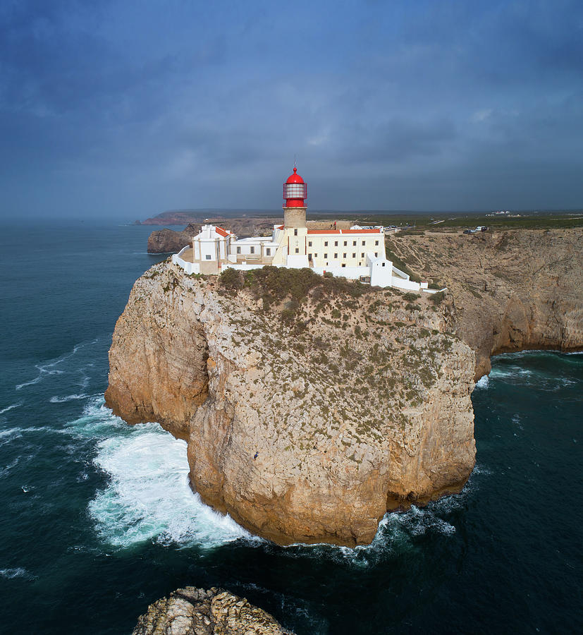 Lighthouse of Cabo Sao Vicente #1 Photograph by Mikhail Kokhanchikov