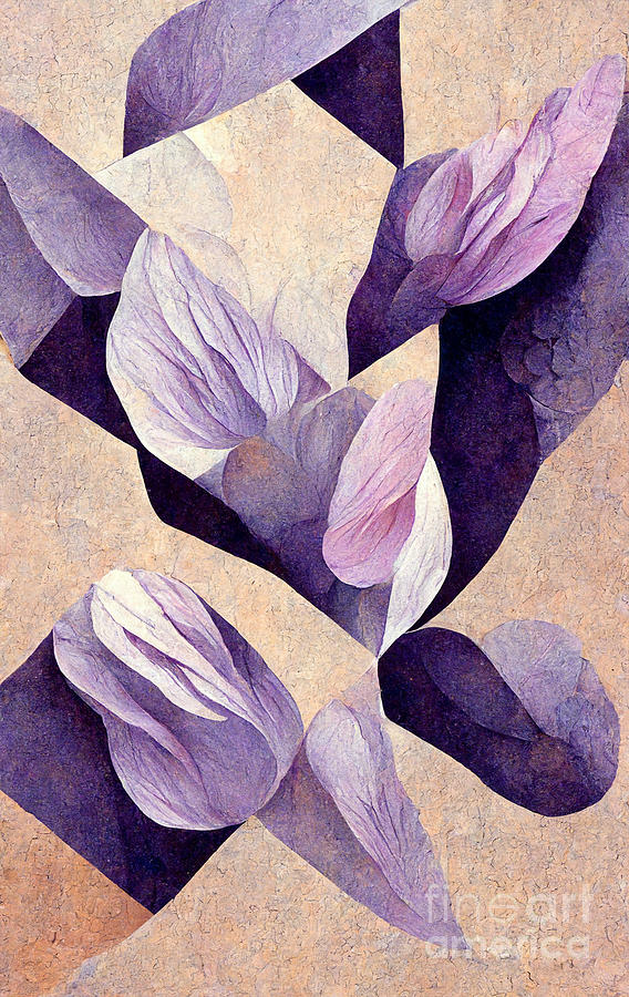 Spring Digital Art - Lilac #1 by Sabantha