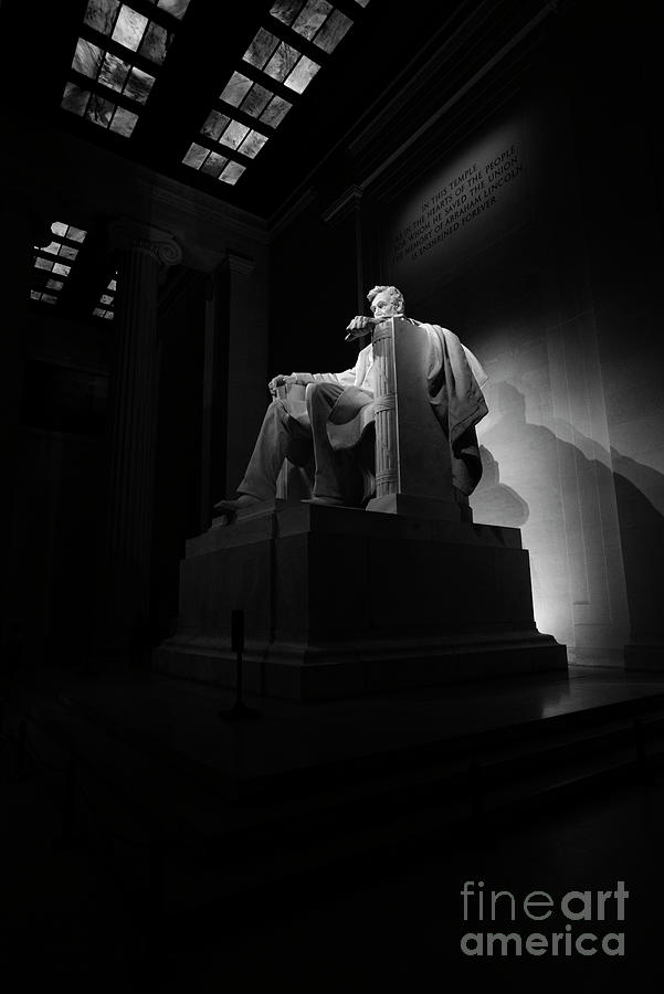 Lincoln Memorial - 5 #1 Photograph by David Bearden