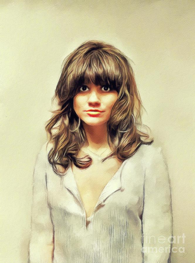 Linda Ronstadt, Music Legend Painting