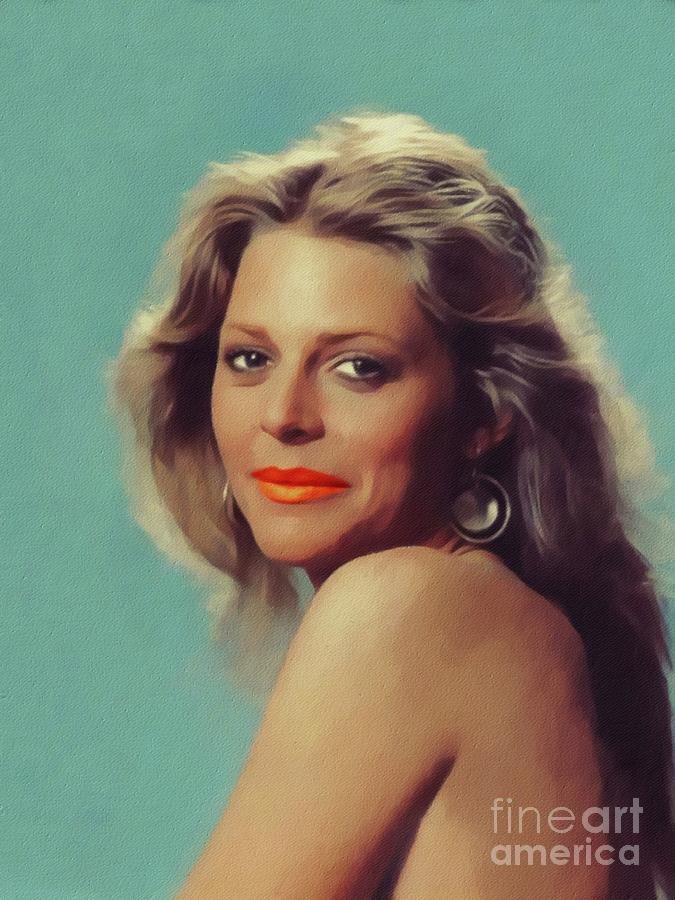 Lindsay Wagner, Actress Painting