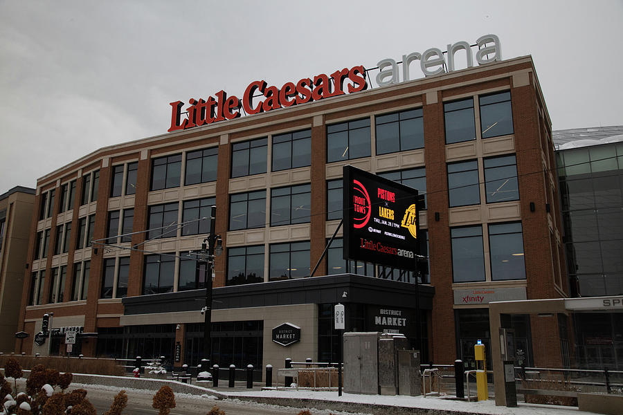 Little Caesars Arena in Detroit Michigan #1 Photograph by Eldon McGraw