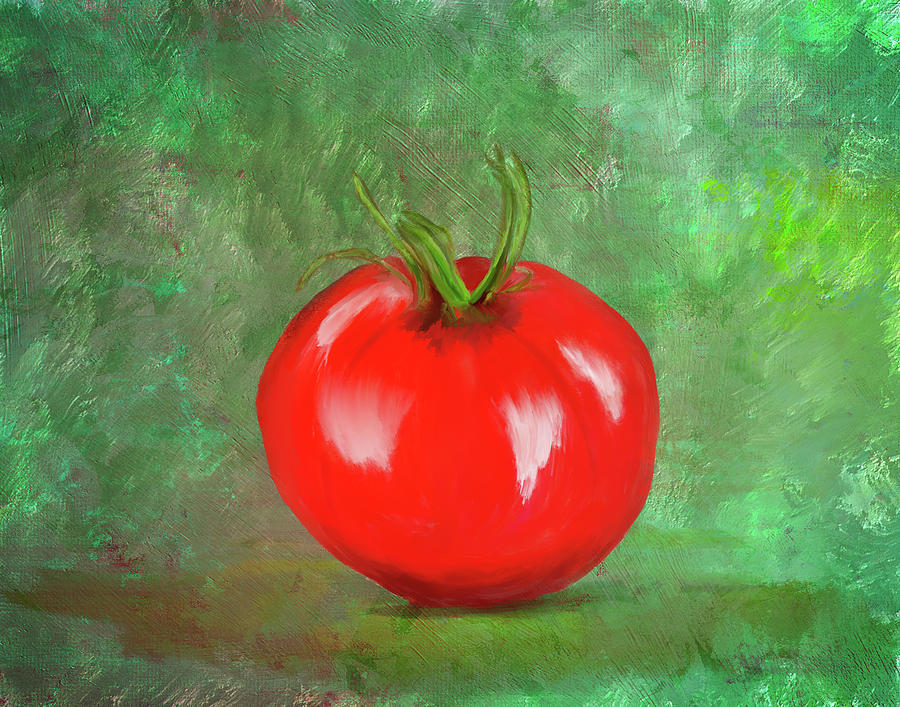 1 Little Tomato Digital Art by Mary Timman