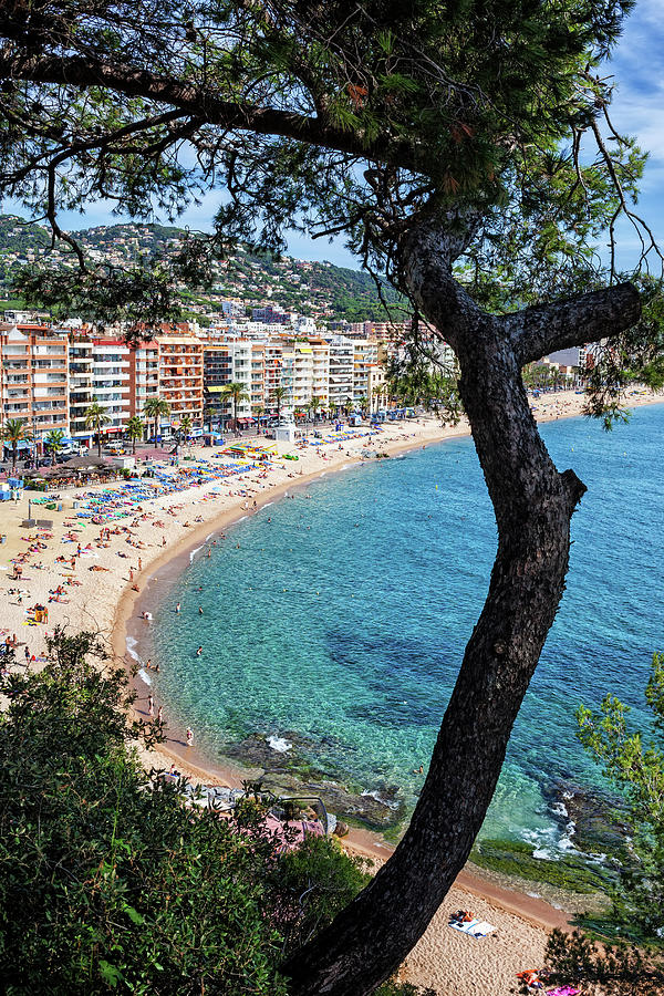 Lloret de Mar Resort Town on Costa Brava in Spain #1 Photograph by Artur Bogacki