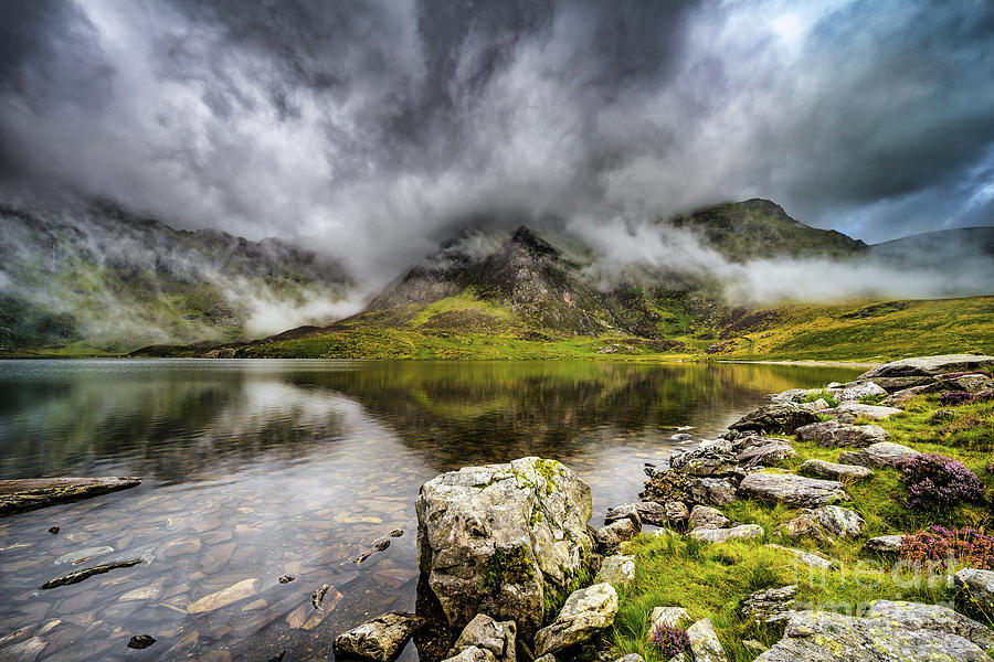 Llyn Idwal Snowdonia  Wales #1 Photograph by Adrian Evans