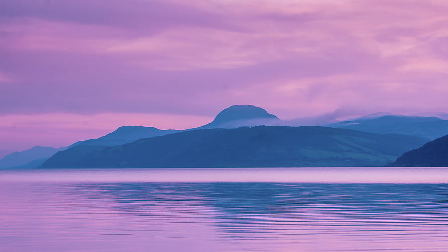 Loch Ness Sunset Photograph by John Frid - Fine Art America