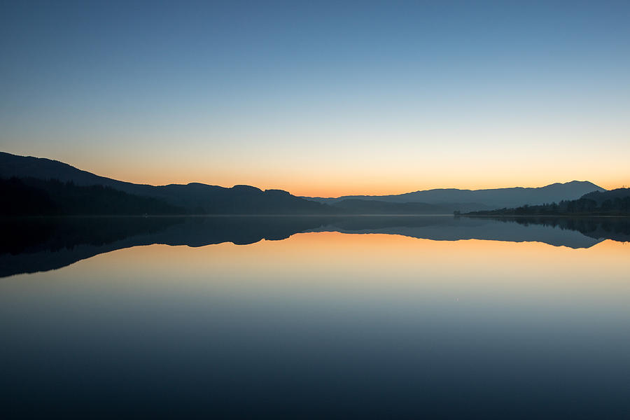 Loch Venachar sunset  #1 Photograph by Daniel Letford