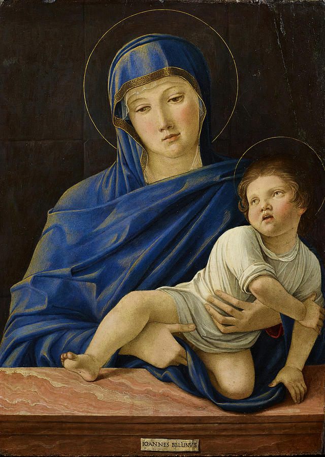 Lochis Madonna Painting by Giovanni Bellini - Fine Art America