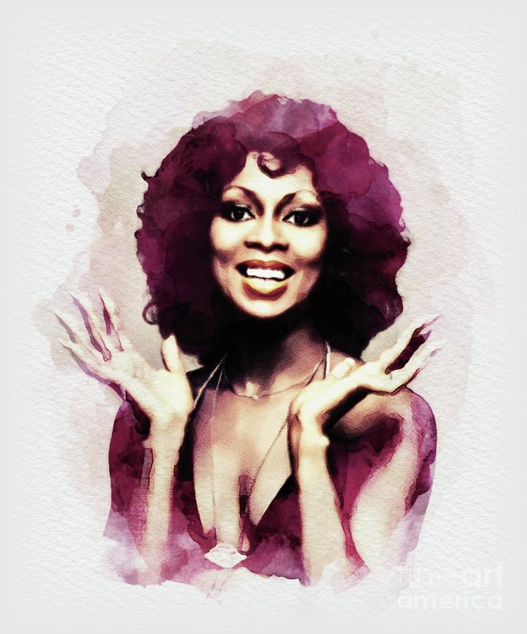 Lola Falana, Music Legend Digital Art by Esoterica Art Agency Pixels