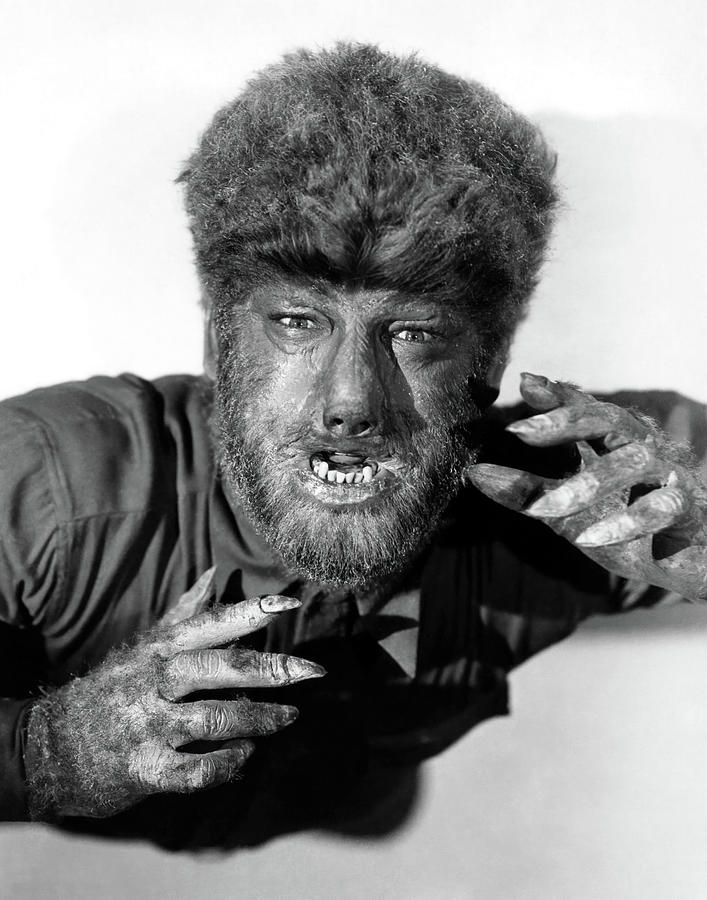 Lon Chaney Jr Photograph - LON CHANEY JR. in THE WOLF MAN -1941-, directed by GEORGE WAGGNER. #1 by Album