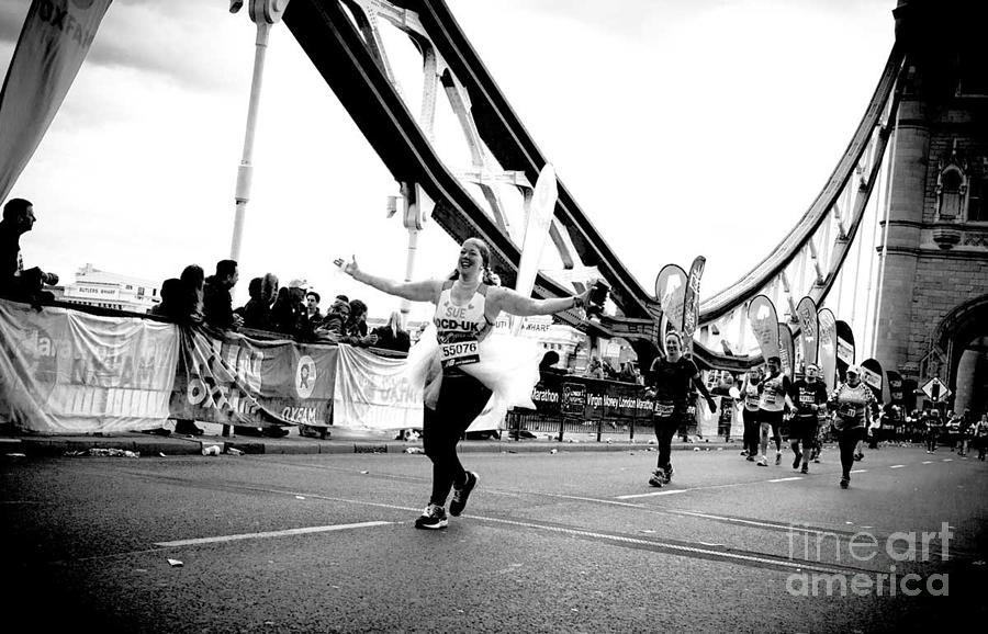 London Marathon. #1 Photograph by Cyril Jayant