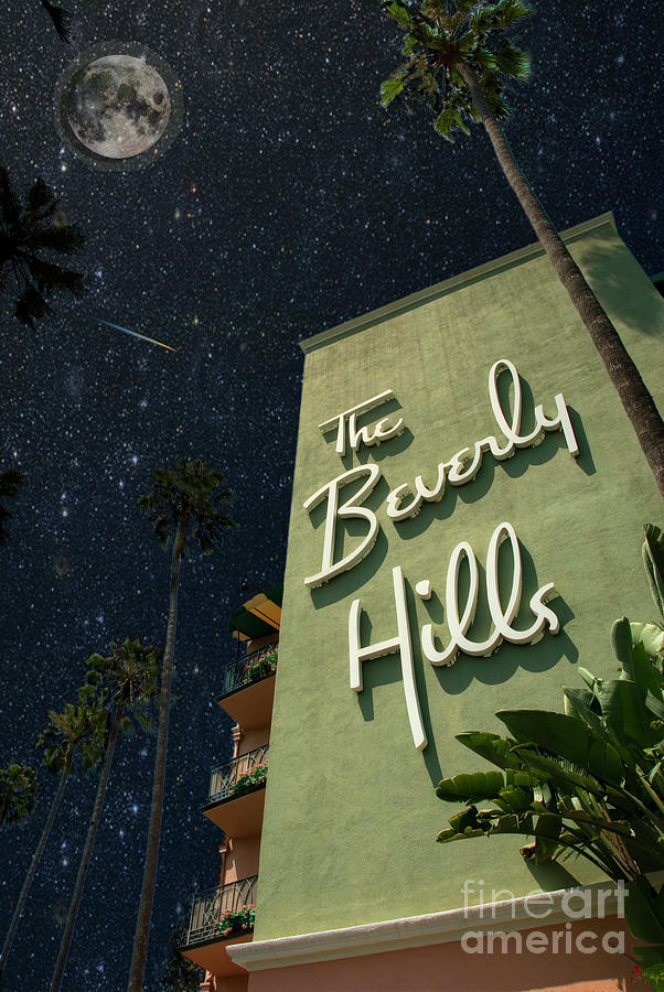 Beverly Hills Hotel and Bungalows Photograph by David Zanzinger