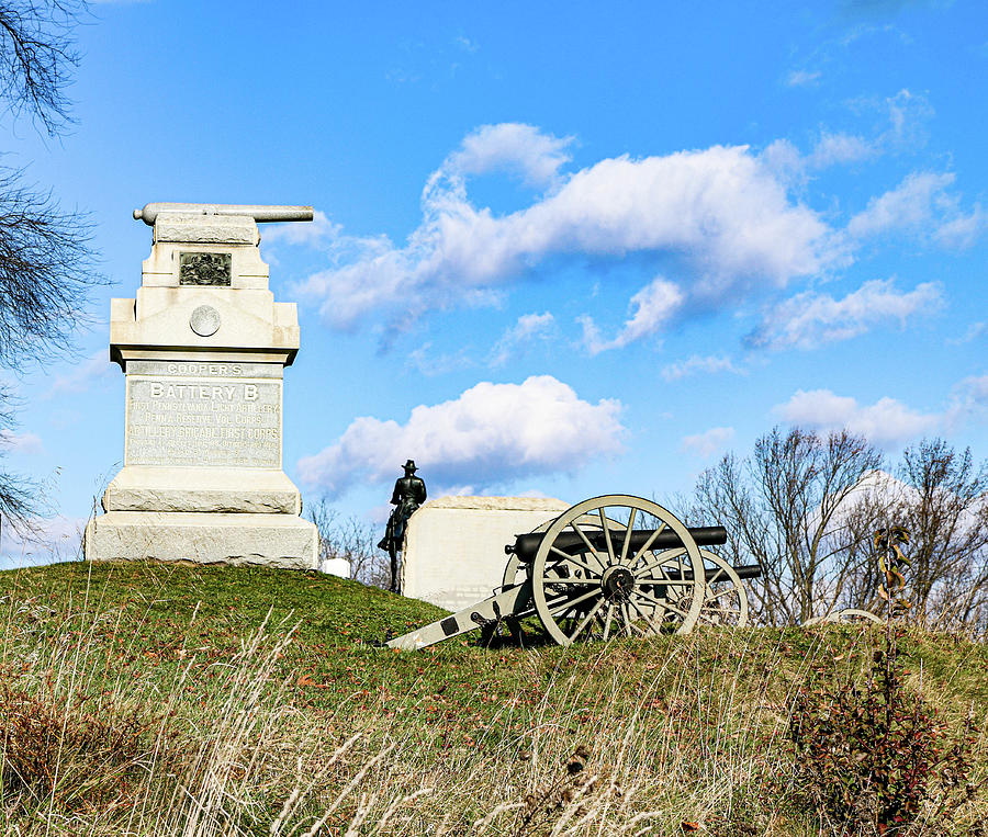 Looking Across East Cemetery Hill Photograph By William E Rogers Fine Art America 5798