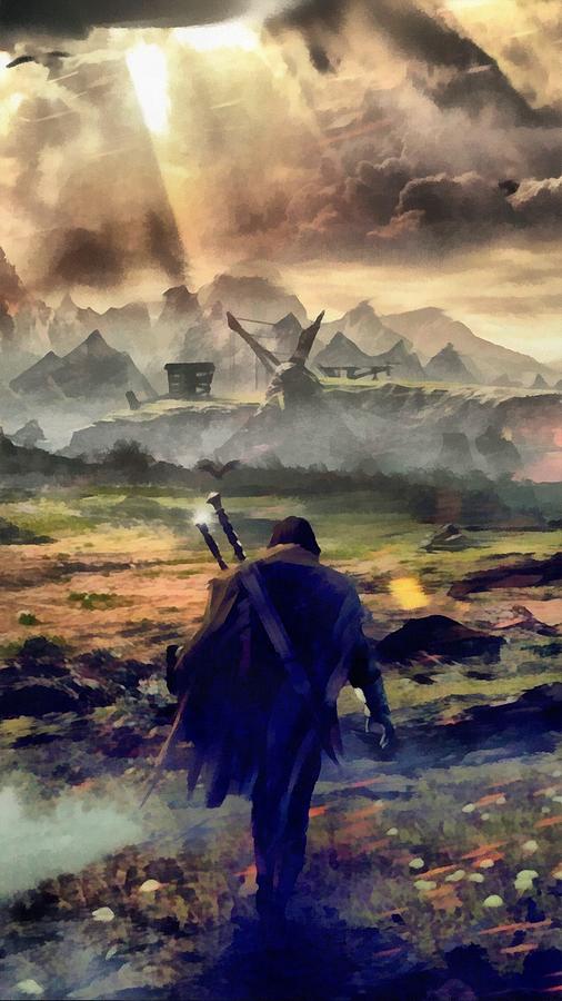 Lord of the Rings Digital Art by Aldert Logon | Pixels