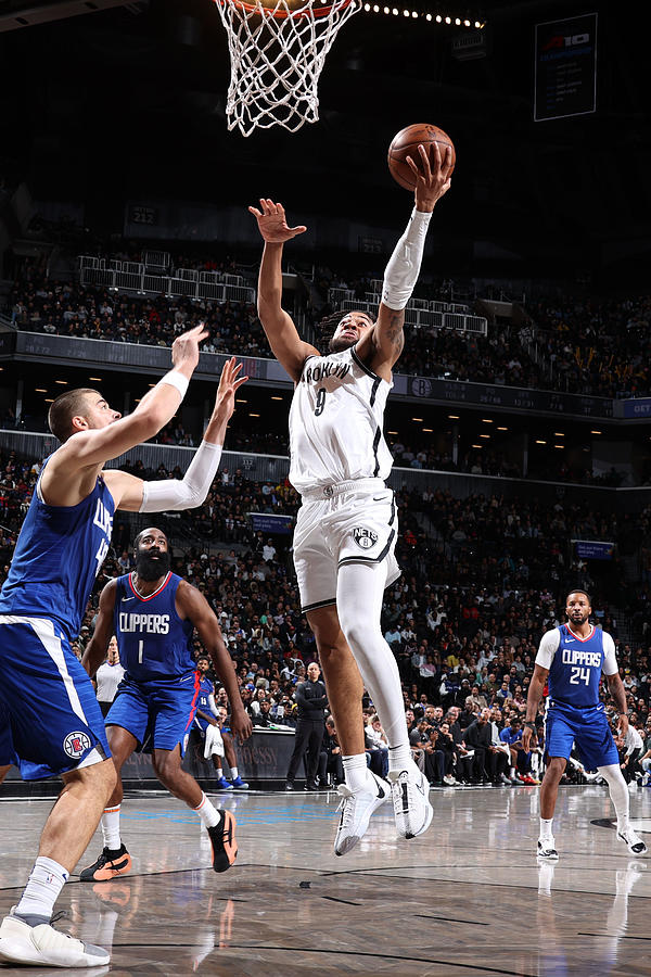 Los Angeles Clippers V Brooklyn Nets #1 By Stephen Gosling