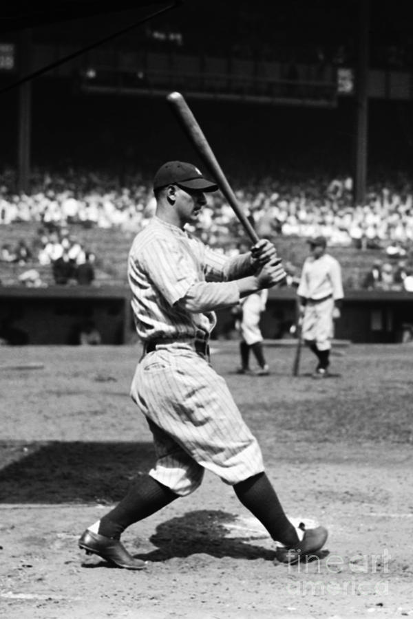 Lou Gehrig Photograph by Kidwiler Collection
