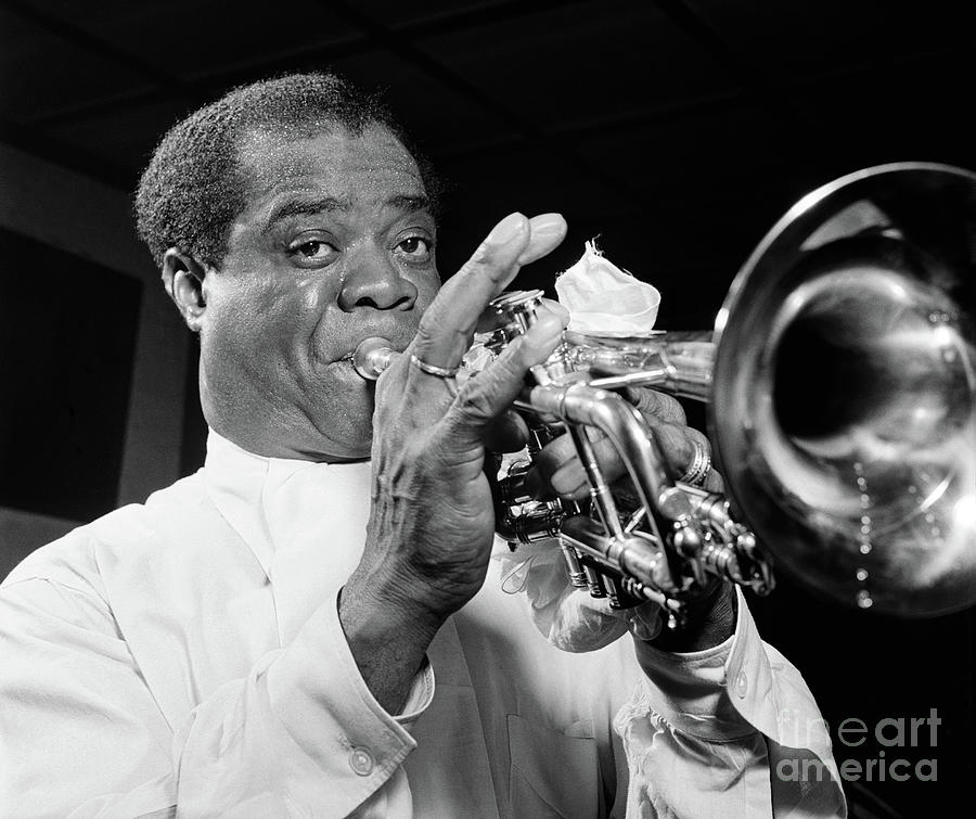 Louis Armstrong #1 Photograph by William Gottlieb - Fine Art America