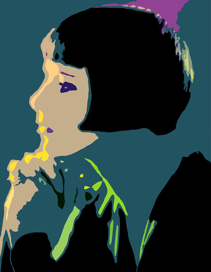Louise Brooks - The Ooze of the Muse #2 Digital Art by Louise Brooks