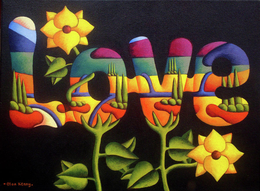 Love Painting by Alan Kenny