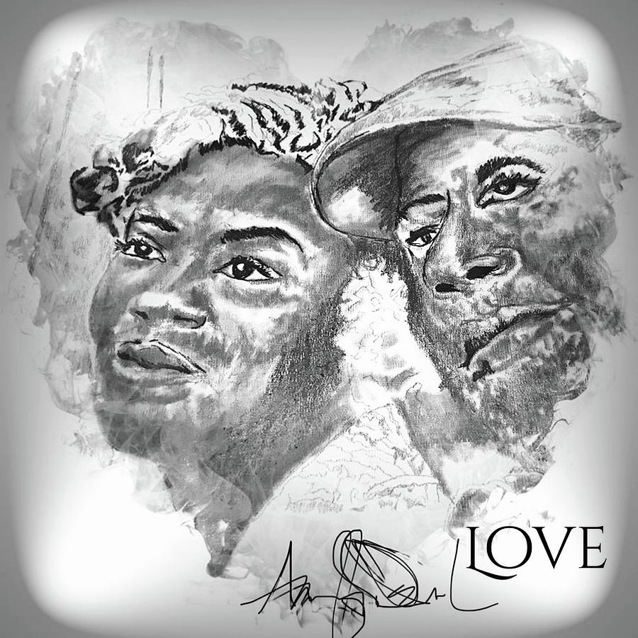 Love  Drawing by Angie ONeal