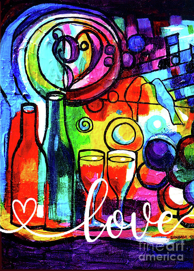 Love #2 Painting by Genevieve Esson