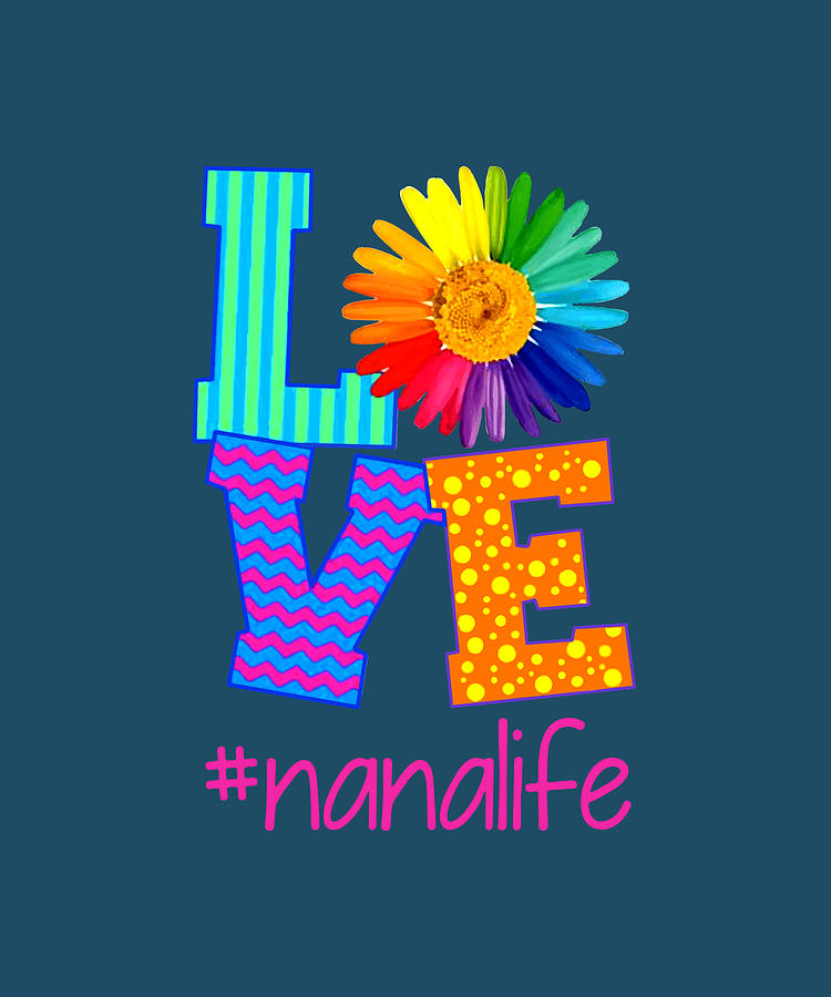 Love Nanalife Color Beautiful Art Daughter Digital Art By Duong Ngoc Son Fine Art America