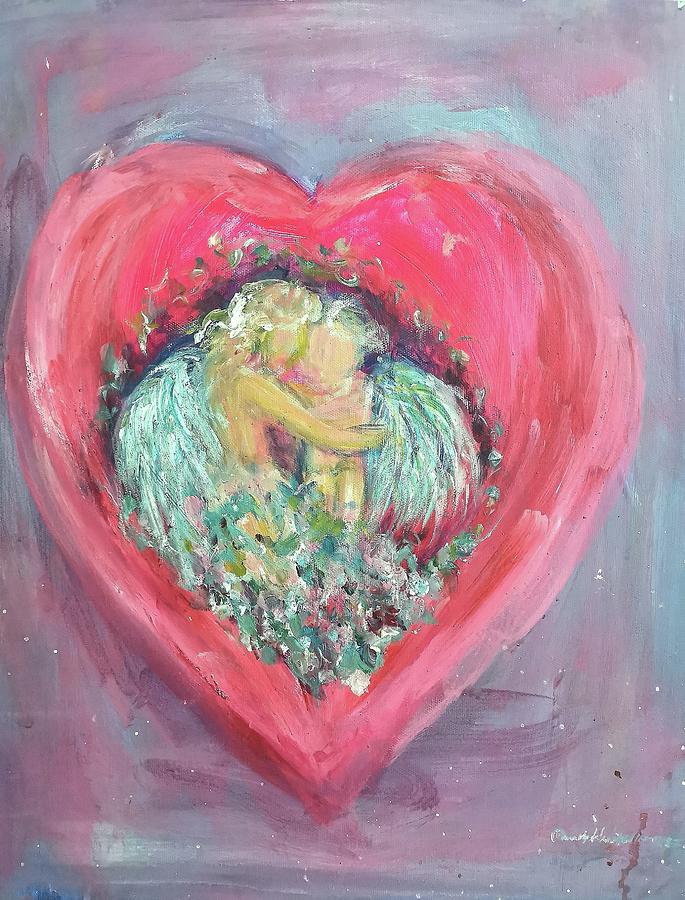 Love #1 Painting by Wanvisa Klawklean