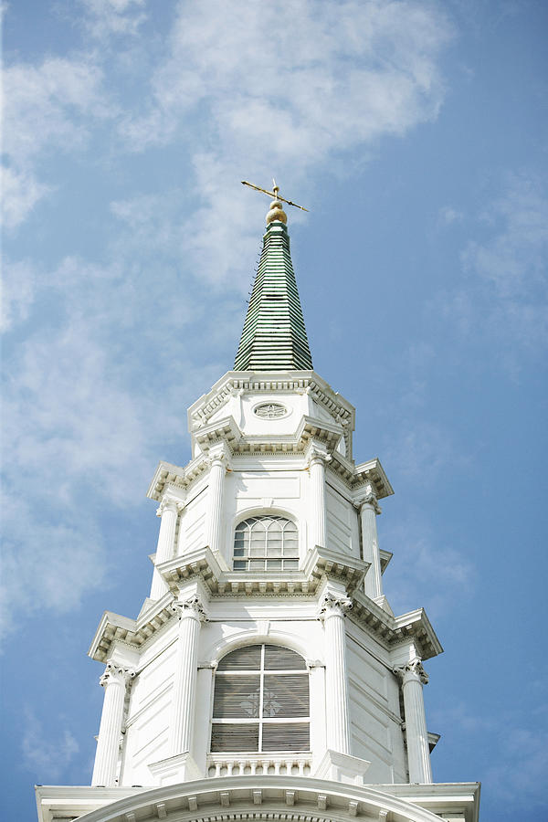 Low angle view of a church, Georgia, USA #1 Photograph by Glowimages