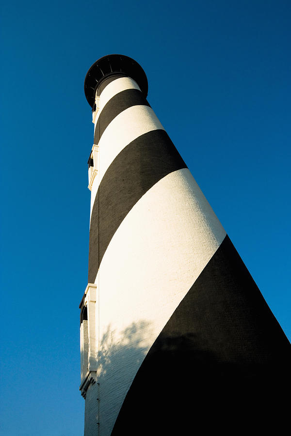 Low angle view of a lighthouse, St. Augustine Lighthouse And Museum, St. Augustine, Florida, USA #1 Photograph by Glowimages
