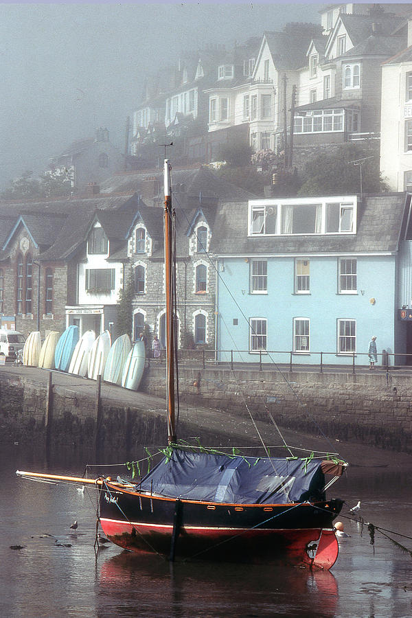 Low Tide, River Looe, Cornwall, England #2 Photograph by Jerry Griffin